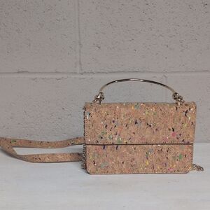 Multicolor Cork Handbag NWOT